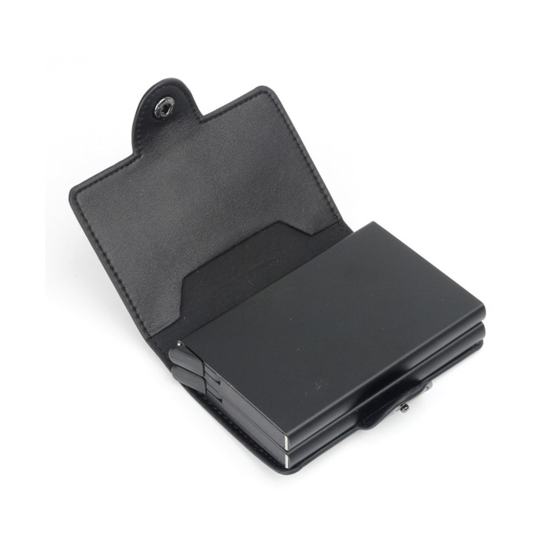 Pop Up Credit Card Holder Wallet RFID Blocking & Money Clip.