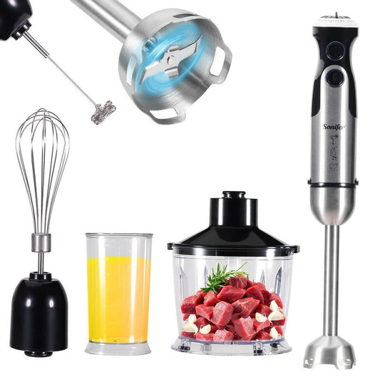 5 In 1 Stick Blender 1000W Hand Blender Set 21-Speed.