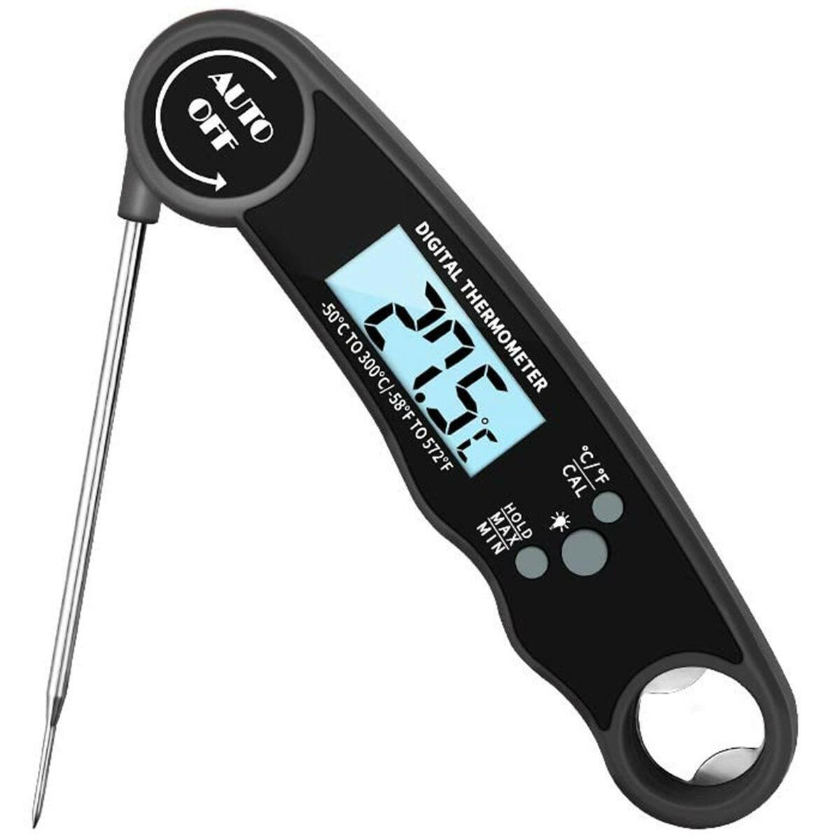 Digital Food Cooking Thermometer - Instant Read Folding Meat Thermometer.