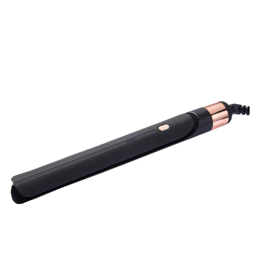 2-in-1 Hair Straightener Flat Iron Curler.